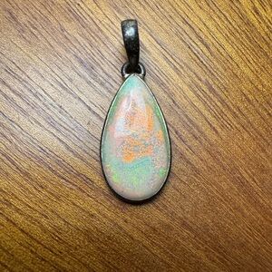 Australian Opal Pendant in silver